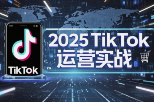 2025TikTok电商运营，掌握TikTok店铺运营核心技巧，实现低成本高转化-KK网创站